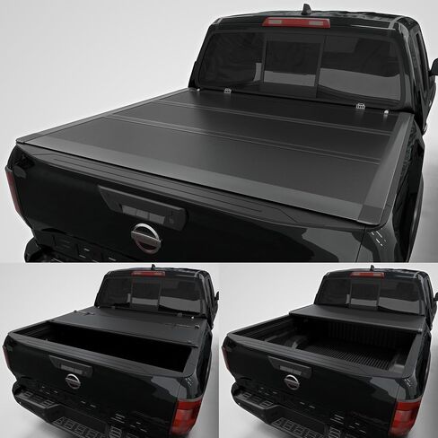 Calffree Hard Tri-Fold Truck Bed Cover with 2005-2024 Nissan Frontier 5ft Bed (60") in Saudi Arabia