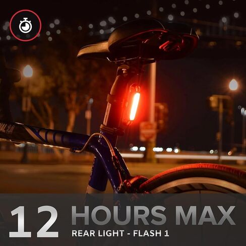 LINE-120 ضوء الدراجة الأمامي أو الخلفي USB قابل لإعادة الشحن LED أضواء الدراجة سكيت Longboard الطريق دراجة جبلية المتعري مجموعة in Kuwait