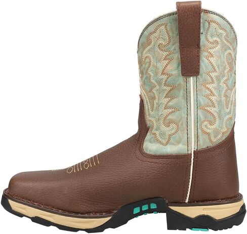 CORRAL LADIE'S BLACK HYDRO RESIST FARM&RANCH DUAL DENSITY SOLE SQ TOE, RUBBER SOLE, RANCHING W5000 in Saudi Arabia