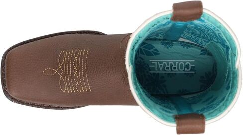 CORRAL LADIE'S BLACK HYDRO RESIST FARM&RANCH DUAL DENSITY SOLE SQ TOE, RUBBER SOLE, RANCHING W5000 in Saudi Arabia