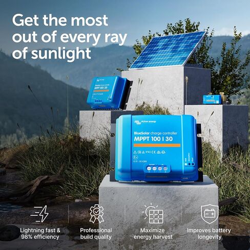 Victron Energy BlueSolar MPPT 100V 50 amp 12/24-Volt Solar Charge Controller in Kuwait