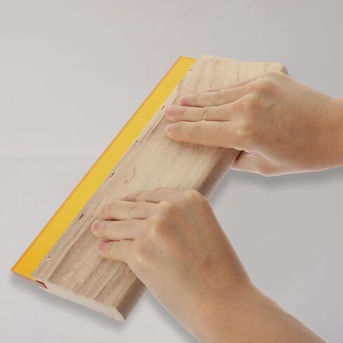 DIYEAH 1set Professional Screen Printing Squeegee Wooden Ink Scraper for Flat Printing for Screen Ink Applications and Solvent Resistance in Saudi Arabia