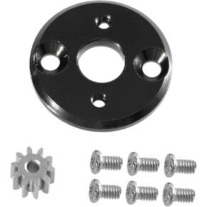 1/12 RC CAR 370 MOTOR MATTER UPGRADE Sturdy Metal Accessory Praff Praph Prapile for Mn78 Mn82 LC79 1:12 RC Prooce Car Prace Model ، Black
