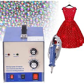 Rhinestone Setter Rhinestone Applicator Pearl Beads Setting Machine Pearl Beads Setting Machine Wand Setter Tool Pearl Rhinestone Press Fixing Machine