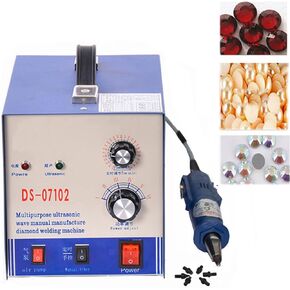 DIY Beads Rhinestone Press Fixing Machine Pearl Setting Machine No Need Glue Rhinestone Applicator Hot Fix Rhinestone Wand Setter Tool Crystal Bling Machine