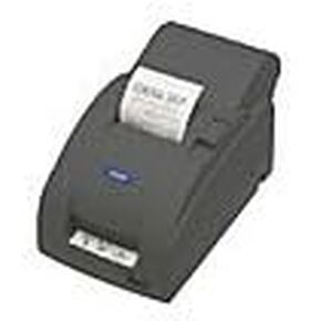 Epson ، TM-U220A ، طابعة إيصالات Matrix DOT ، USB ، Epson Dark Gray ، Autocutter & Take Up Journal ، مزود الطاقة المشمولة