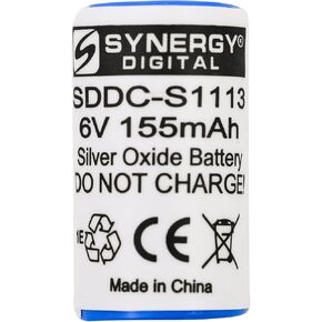 Synergy Digital Dog Collar Battery, Works with Dog Guard DG5000 Receiver Dog Collar