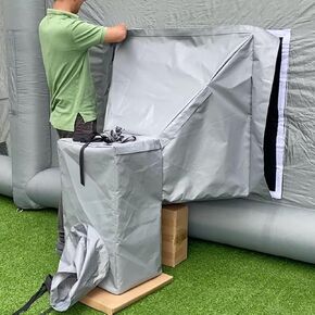 Sewinfla Inflatable Paint Booth Side Window Air Draft Device Small Size for Indoor (Elephant Trunk，NOT Suitable for Any Other Brand Paint Booth)