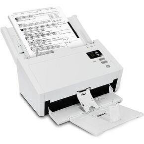Xerox D50 duplex document scanner for PC and Mac, 120-page ADF, 70 ppm @ 200 dpi, Visioneer & ABBYY software included, 3-year warranty