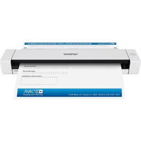 Brother Mobile Color Page Scanner, DS-620, Fast Scanning Speeds, Compact and Lightweight, Compatible with BR-Receipts, Black