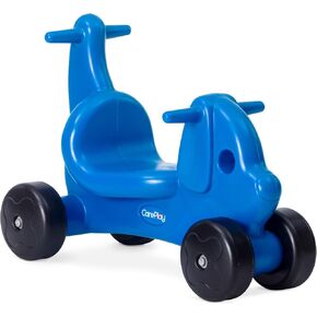 2-in-1 Squirrel Push & Ride-on Toy, Indoor & Outdoor Use, Low Profile Seat, Recommended for Children up to 50lbs, Durable Construction, Made in The USA (Purple)