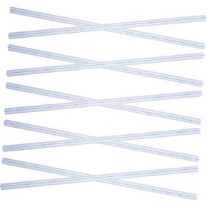DOITOOL High Hardness Plastic Binder Clips Bookbinding Slide Binders Pull Rod Clip for A4