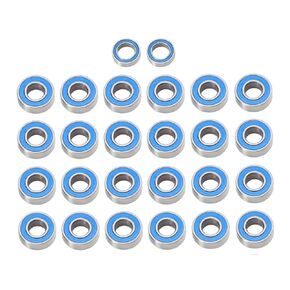 Compatible with Tamiya for GF01 RC Car Upgrade Modification Replacement Parts Accessories 26pcs Sealed Bearing Kit RC Car Accessories
