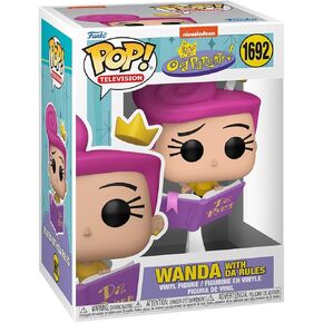 Funko Pop TV: Fairly Odd Parents - Wanda with Da Rules - Collectable Vinyl Figure - Gift Idea - Official Merchandise - Toys for Kids & Adults - Cartoon/Animation Fans