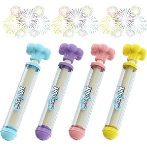 Firework Water Spray Squirter, Romantic Firework Style Water Spray Toy for Couples, Suitable for Parties, Concerts, Water Festivals, Pool Parties, Family Gatherings, Proposals (4, Random Color) (4PCS)