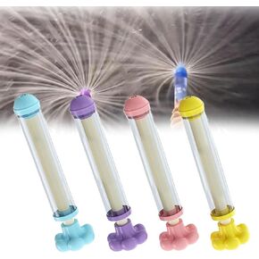 Firework Water Spray Gun, 4pcs Romantic Firework Style Water Spray Toy, Pull-Out Sprinkler Spray Toys for Bathing,Pool, Party Enjoying Fun