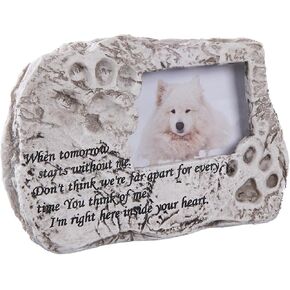 3 × 4 إطار صورة ، إطار تذكاري للكلاب ، باو تصميم طباعة باو ، إطار صورة للحيوانات الأليفة للكلاب التذكارية ، إطار منحوت يدويًا مع دعم مخملي ، وقف ، خطاف الجدار ، أفضل هدية التعاطف in Kuwait