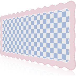 وسادة الماوس الوردي ICASSO ، تصميم حصيرة مكتب لطيف مع حواف غير منتظمة ، ألعاب كبيرة موسيباد XXL ، لينة لوحة المفاتيح السطحية الليكرا 15.7x35.4 بوصة ، وسادة المكتب القاعدة المطاطية غير القابلة للانزلاق لمكتب المنزل in Kuwait