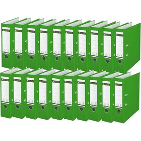 Leitz 180° Lever Arch File Plastic Ring Binder Plastic Green