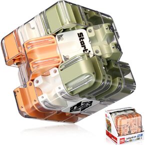 3x3 Gravity Three-Dimensional Magic Cube 3D Maze Game Brain Teaser Ball Relief Items Cool Stuff Sensory Toys for Party Favors Prizes Educational Adults