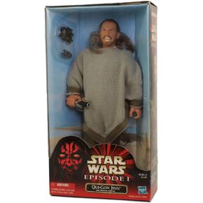 12" Star Wars Episode I Figure Set #1: Qui-Gon Jinn with Poncho
