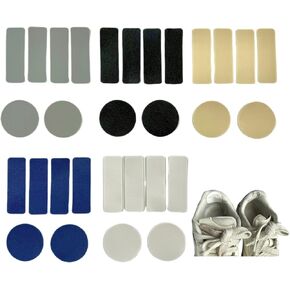 30 pcs Shoe Heel Repair - Shoe Patches for Holes - Self-Adhesive Sneaker Inside Patches 5 Colors