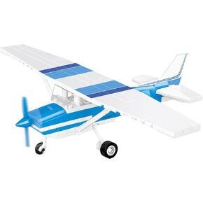 Cobi Cessna 172 Skyhawk ، أبيض أزرق