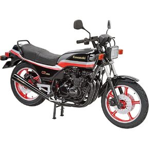Aoshima 1/12 Scale The Bike Series No. 57 KZ400M Z400GP 1982 with Custom Parts - Plastic Model Building Kit # 6267