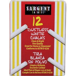 Sargent School Gr Dustless Chalk [Set of 7]