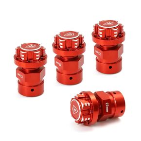 TREAL 7075 Aluminum 27mm(1.06in) Extended Hex Hubs Adaptors Wheel Nuts Compatible with Arrma Kraton 6S EXB(Silver