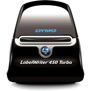 DYM1752265 - Dymo LabelWriter 450 Turbo Direct Thermal Printer - Monochrome - Label Print (Renewed)