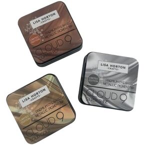 Limited Edition Metallic Ink Pads - Silver, Gold & Copper by Lisa Horton Crafts