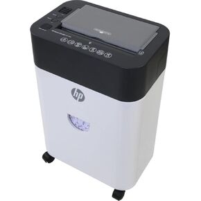HP - Paper Shredder Micro Cut, 80-Sheet Auto Feed, Shreds Credit Cards & Staples, Heavy Duty Paper Shredder for Home Use with 3.8 Gallon Basket