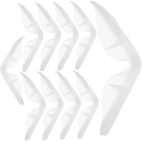 Angoily 10pcs Nose Bridge Bars Strip Seal for Comfortable Mask Fit Nose Pads for Outdoor Activities Flexible Easy to Trim
