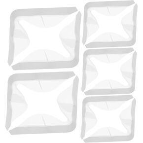 HOMSFOU Mask Nose Bridge Strips Pack of Silicone Nose Pads Anti-Fog Treatment Glasses Protection for Glasses Wearers