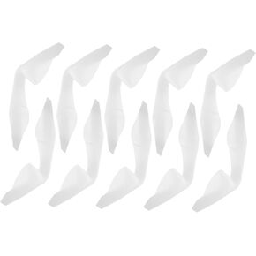 NUOBESTY 10pcs Nose Bridge Bars for Mask - Strips Comfortable Nose Pads for Glasses Wearers Prevents Fogging and Pressure Marks