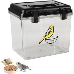 Bird Seed Storage Container,Airtight Bird Food Container-5.2L,Birds Seed Containers with Scoop,Pet Food Storage Containers for Wild Birds Seeds Dispenser Storing Sunflower Seeds