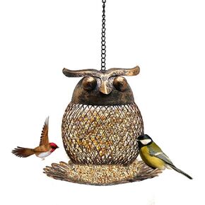 Bird Feeders for Outdoors Hanging Wild Birds Seed, Metal Waterproof Outside Cardinals Feeders, Gifts for Bird Lovers