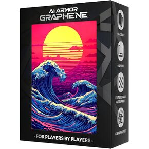 Ai Armor Graphene Series (Great Neon Retro Wave) - 105ct Textured Matte TCG/MTG Art Sleeves