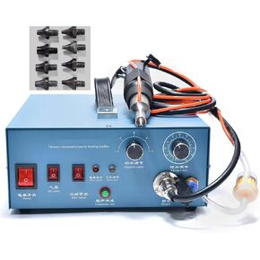 Multifunctional Iron-On Drill, Rhinestone Applicator, Pearl Beads Setting Machine, Rhinestone Applique Tool, With 8 Drill Bits, For Clothing, Shoes, Decorations
