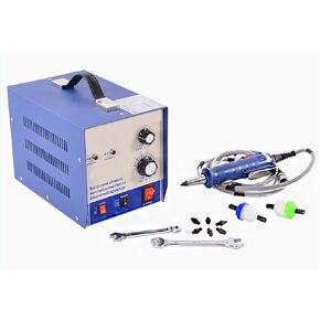 Pearl Bead Setting Machine, Rhinestone Setter Applicator, DIY Heat Fix Tools, Applicator Tool Clothing Accessories, Interchangeable Drill Bits, No Glue Required, for Bags, Jewelry