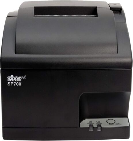 طابعة إيصال الأثر الموازية لـ Star Micronics SP742MC مع القطع التلقائية ومصدر الطاقة الداخلي - رمادي in Kuwait