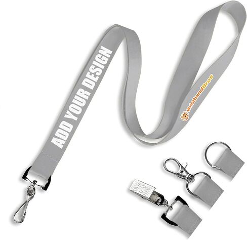 Custom Lanyards For ID Badges, Keys & More | Add Text & Logos | Choose Your Attachment | Bulk Quantities For Events in Kuwait