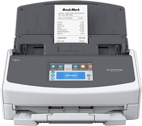 Fujitsu Scansnap IX1500 Color Duplex Documner Scanner مع شاشة تعمل باللمس لنظام التشغيل Mac أو PC ، أسود in Kuwait