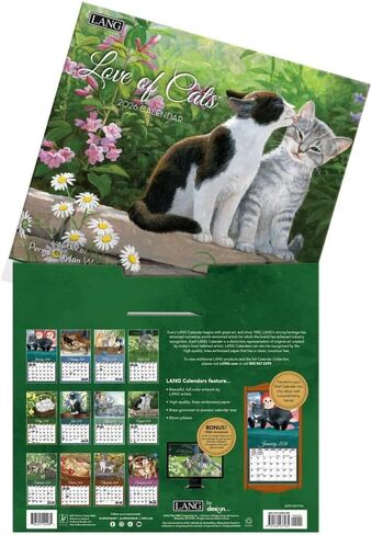 تقويم حائط LANG Love Of Cats 2025 (25991001926) in Saudi Arabia