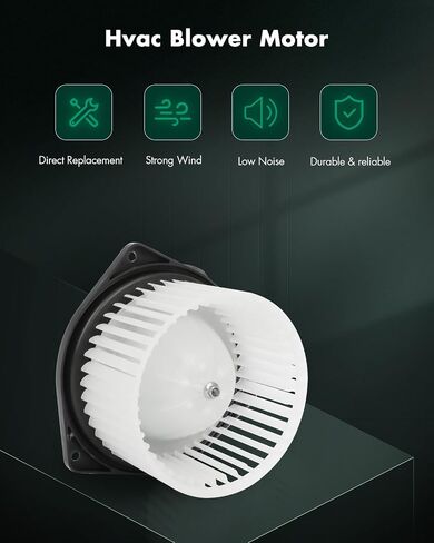 محرك منفاخ SCITOO HVAC مع قفص مروحة مناسب لعام 2006-2013 لسوزوكي جراند فيتارا، يستبدل OE- PM4068، 7415076K10، 7415076K11، 7415076K12، 76914 محرك منفاخ HVAC مع استبدال قفص المروحة in Saudi Arabia