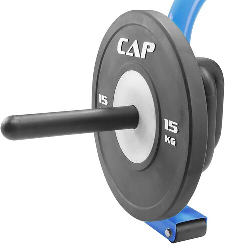 بار CAP Barbell Deluxe Open Trap Bar، Hex Bar، Shrug Bar، Deadlift Bar للأطباق الأولمبية والقياسية - أسود in Saudi Arabia