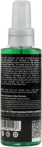 Chemical Guys AIR_220_16 Honeydew Premium Air Freshener and Odor Eliminator (Great for Cars, Trucks, SUVs, RVs & More) Honeydew Scent, in Saudi Arabia