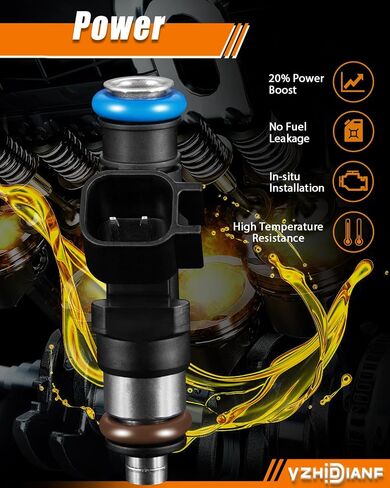 Upgraded FJ460 4.2L V6 Fuel Injectors Fits For:-Ford F150 1999-2003 F150 Heritage 2004, E150 2002-2003, E150 Econoline/E150 Econoline Club Wagon 1999-2002, E150 Club Wagon 2003 (Set of 6) in Saudi Arabia