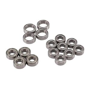 RC Car Sealed Bearings for Tamiya for TT-02 TT-02D 1/10 16Pcs Ball Bearing Kit RC Car Upgrade Parts Accessories Remote Control Car Replacement Parts